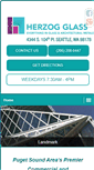 Mobile Screenshot of herzogglass.com